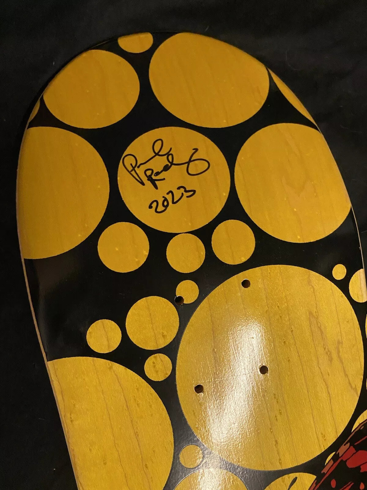 Paul Rodriguez Signed Cycles Primitive Autographed Skateboard Deck