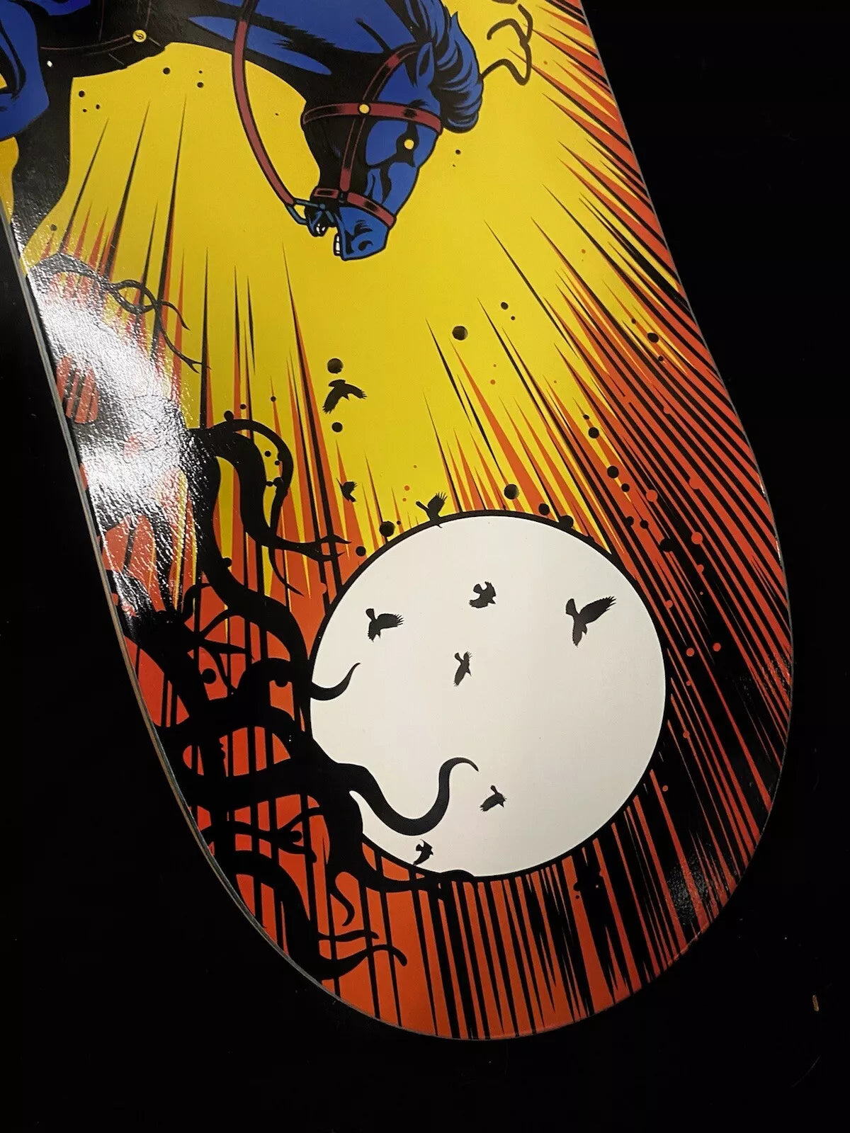Paul Rodriguez Signed GITD Primitive Horseman Autographed Skateboard Deck