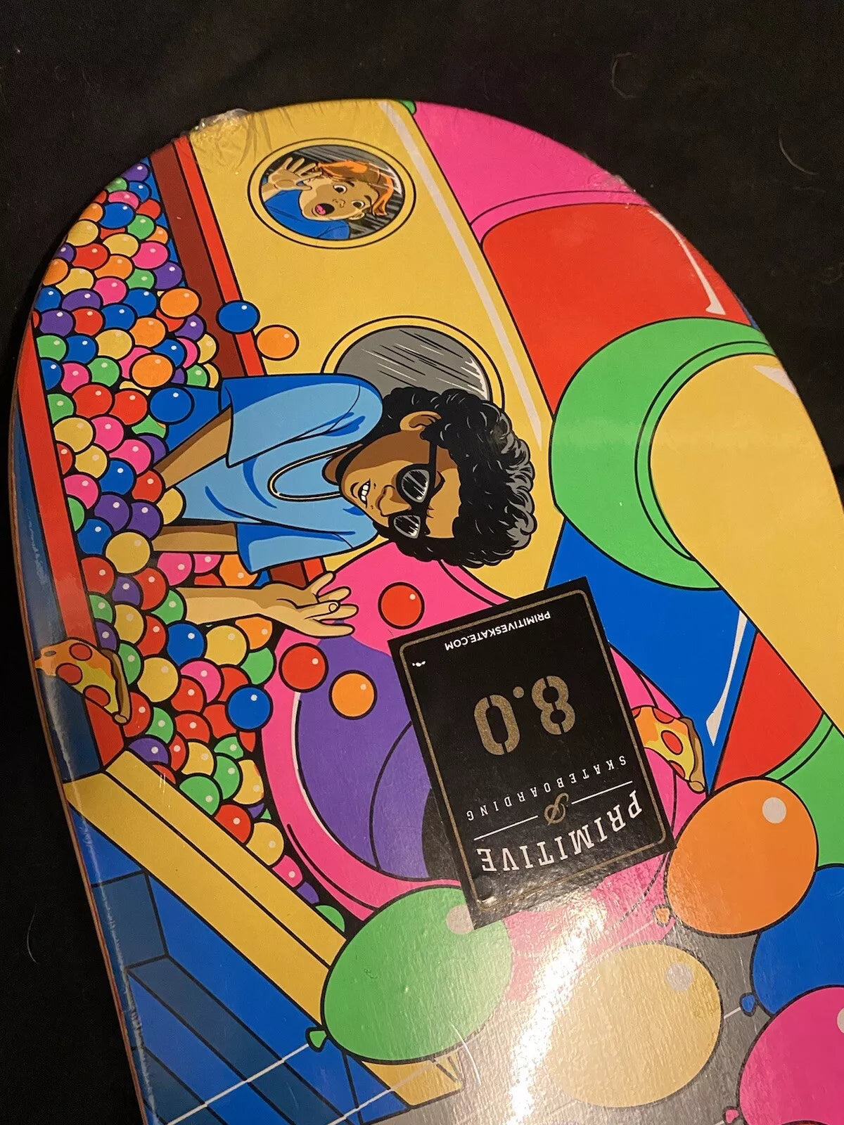 Paul Rodriguez Signed Chuck E Cheese Autographed Skateboard Deck