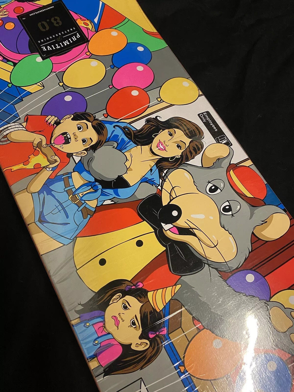 Paul Rodriguez Signed Chuck E Cheese Autographed Skateboard Deck