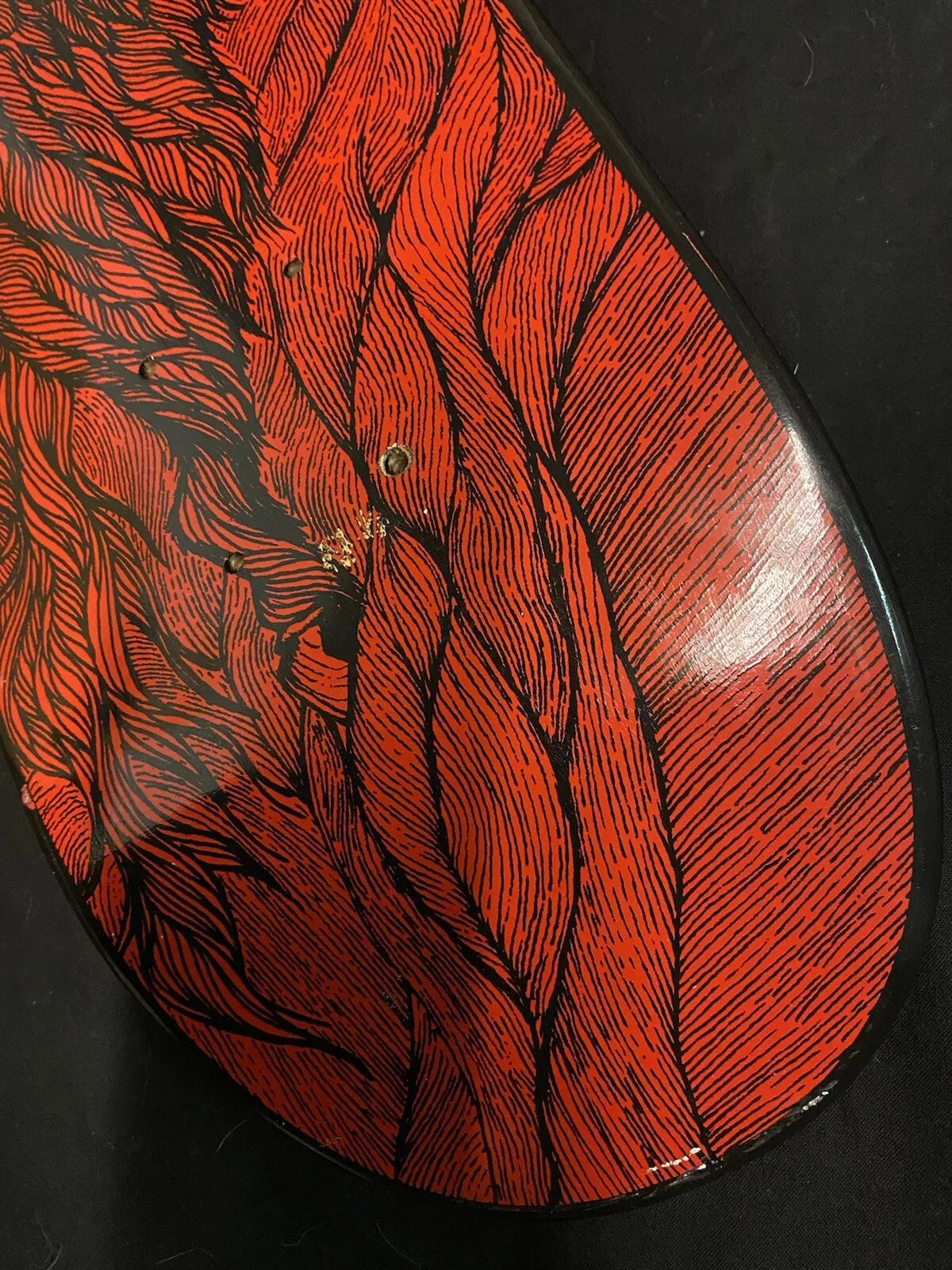 Jamie Thomas Signed Kill Red Black Cross Zero Autographed Skateboard Deck