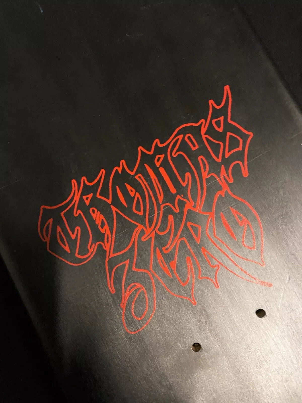 Jamie Thomas Signed Kill Red Black Cross Zero Autographed Skateboard Deck