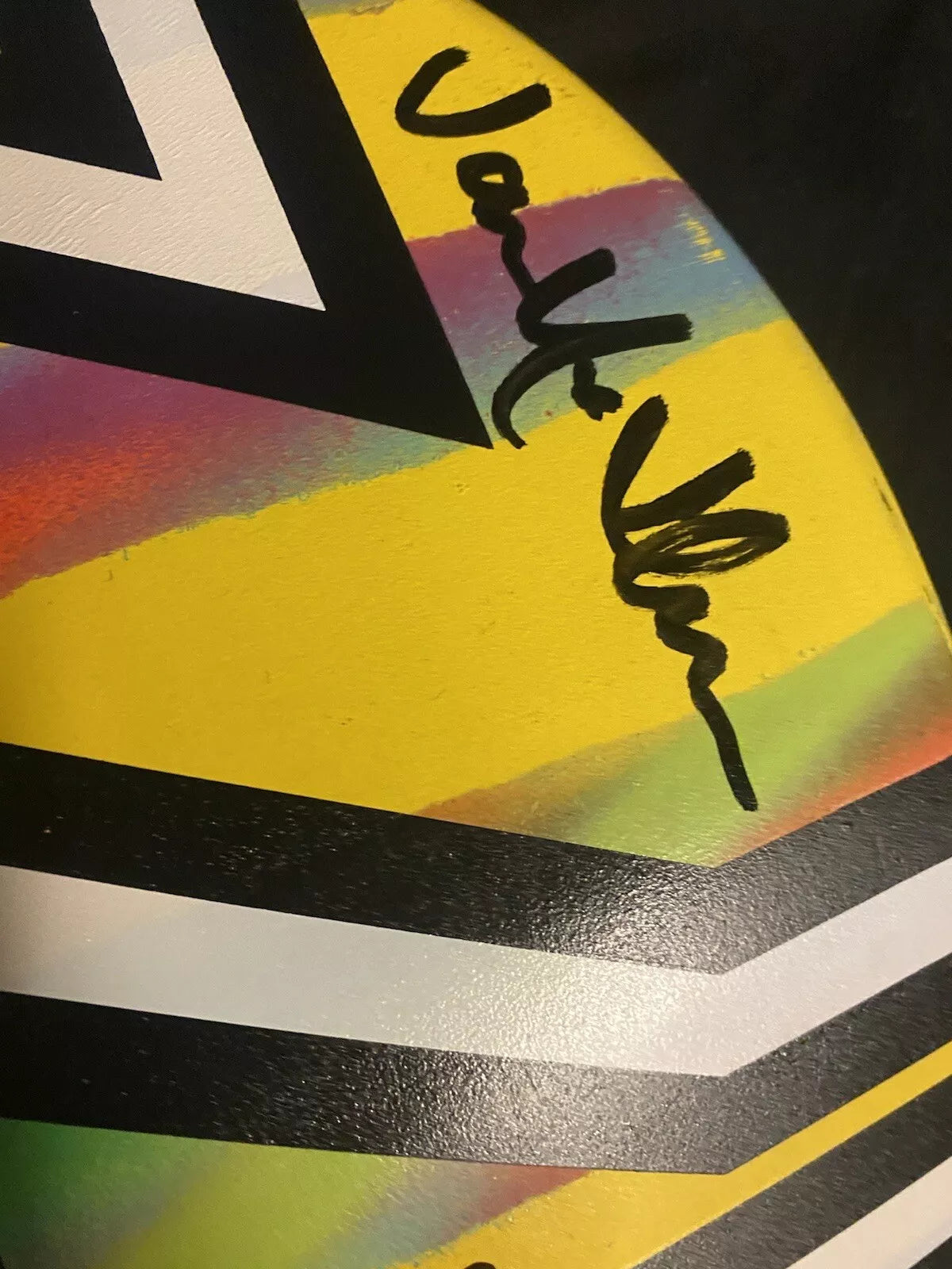 Jamie Thomas Signed Zero Bold Multicolor Paint Autographed Skateboard Deck