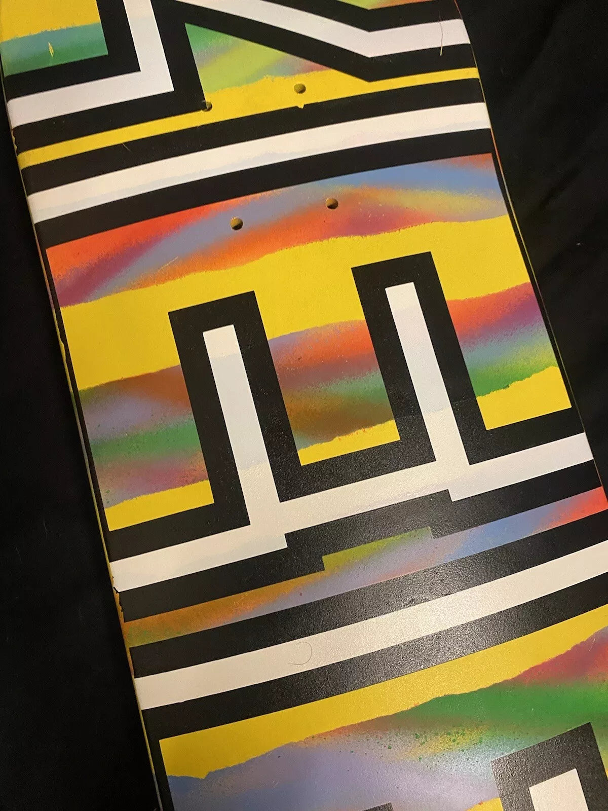 Jamie Thomas Signed Zero Bold Multicolor Paint Autographed Skateboard Deck