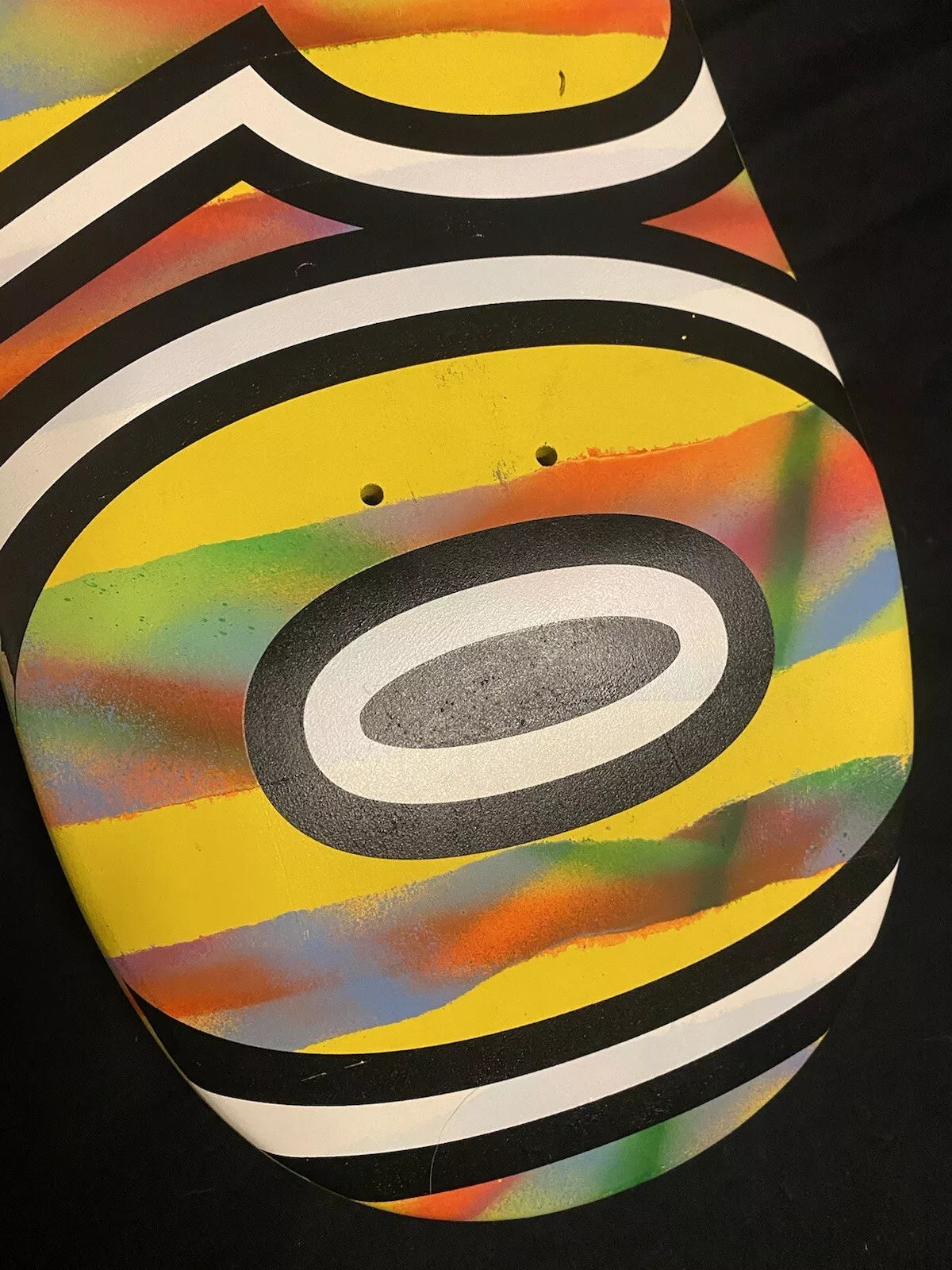 Jamie Thomas Signed Zero Bold Multicolor Paint Autographed Skateboard Deck
