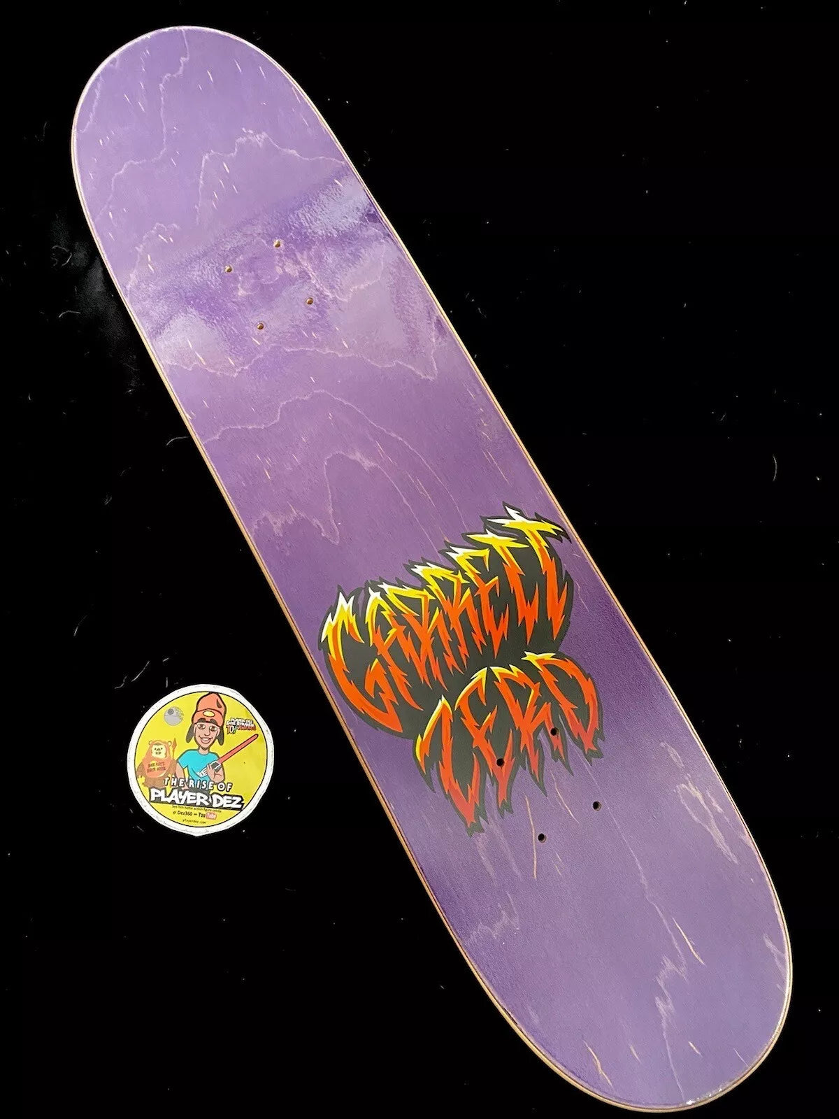 Chris Cole Jamie Thomas Signed Halloween Hill Zero 2007 Autographed Skateboard Deck 10 Signatures
