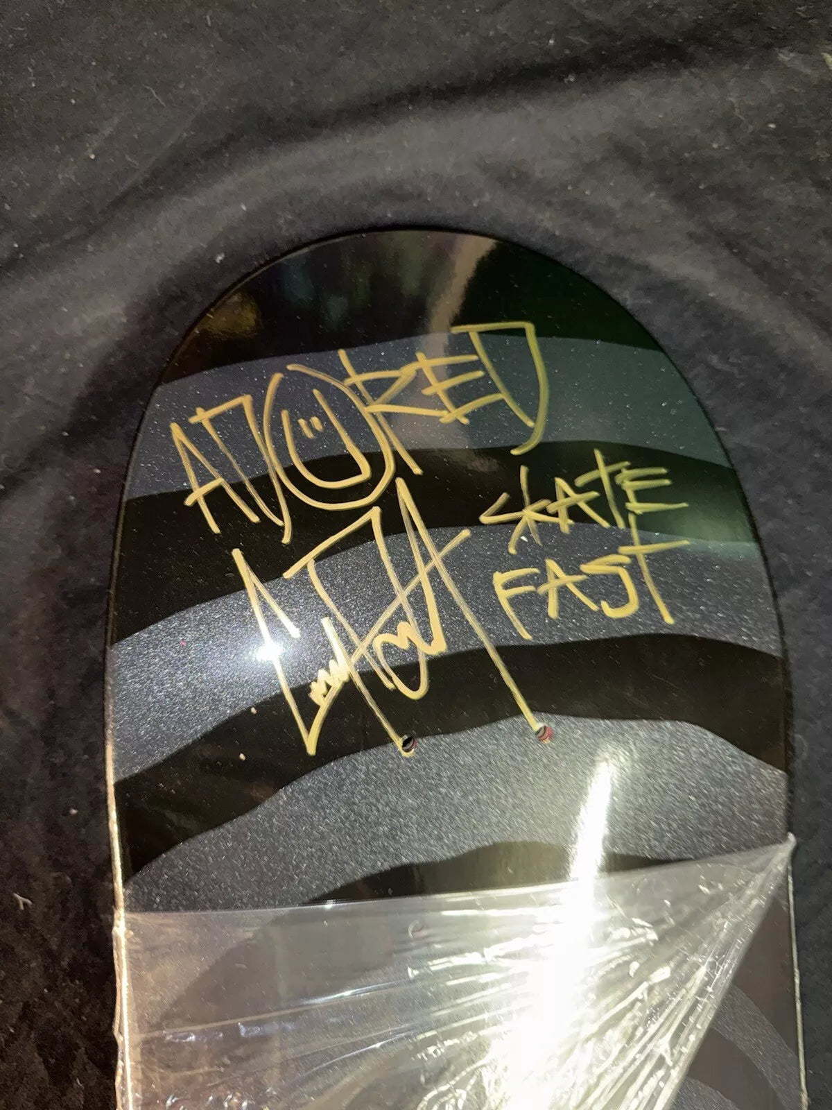 Corey Duffel Signed Jack Skellington Adored Autographed Skateboard Deck