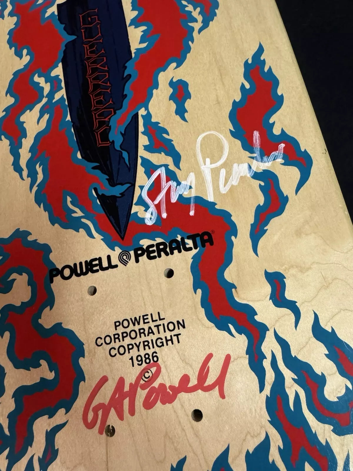 Tommy Guerrero Signed Series 11 Stacy Peralta George Powell Autographed Skateboard Deck