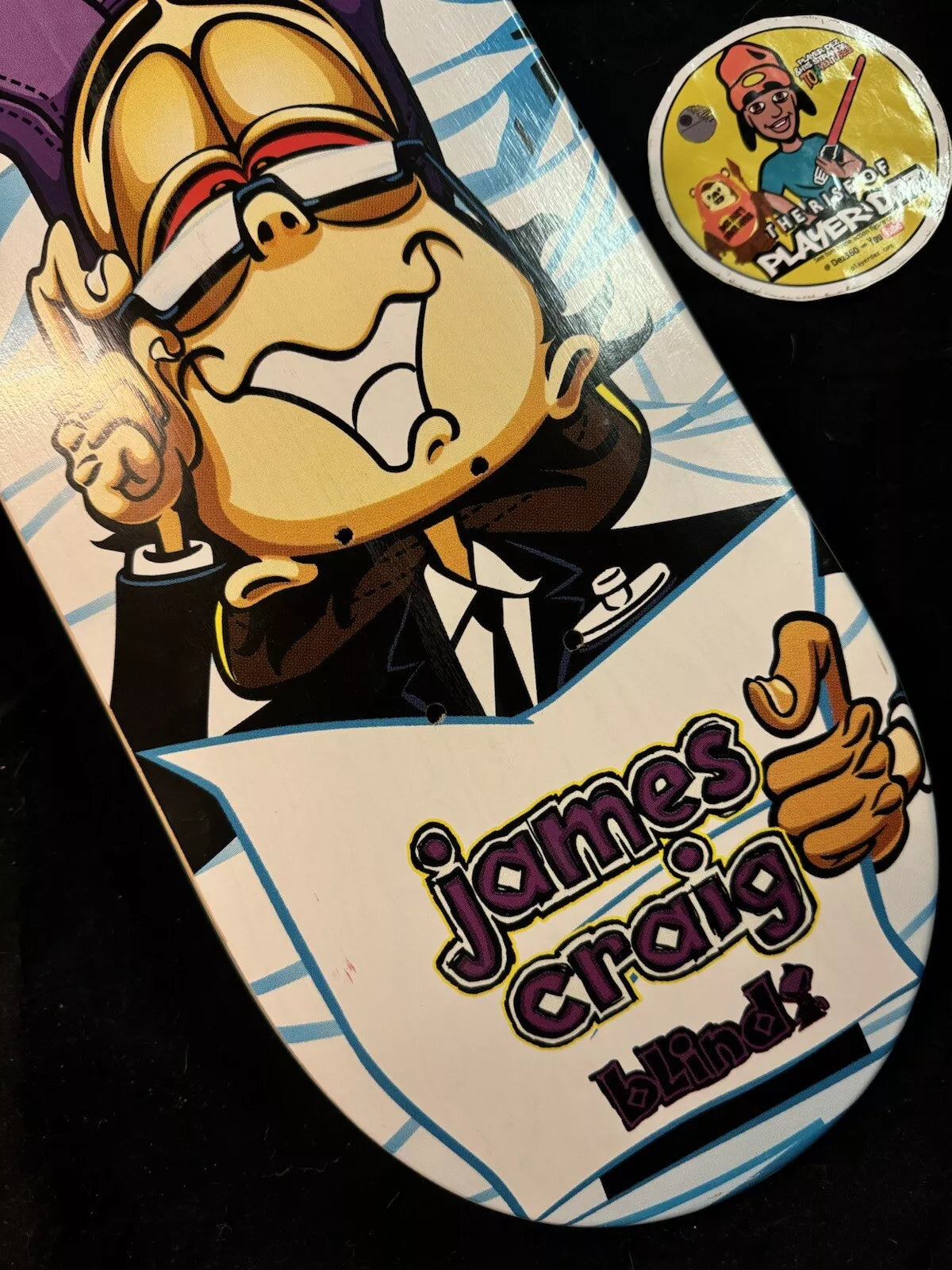 James Craig Photocopy Girl Blind Vintage Skateboard Deck