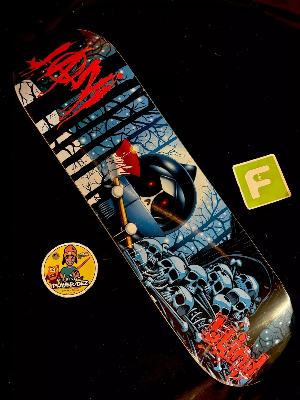Jani Laitala Skull Kenny South Park Blind Skateboard Deck