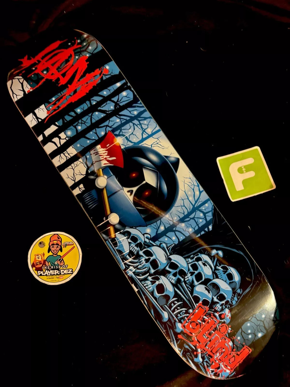 Jani Laitala Skull Kenny South Park Blind Skateboard Deck