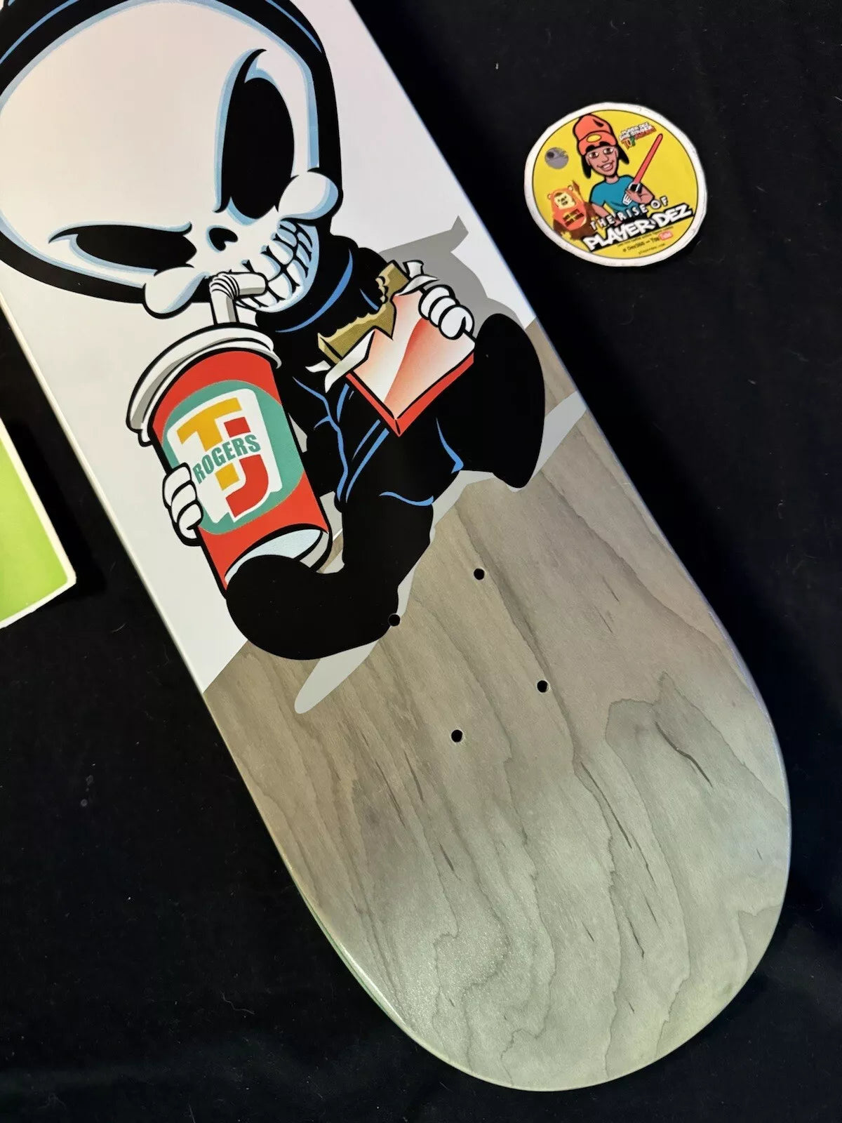 TJ Rogers Signed Blind Reaper Munchies Autographed Skateboard Deck