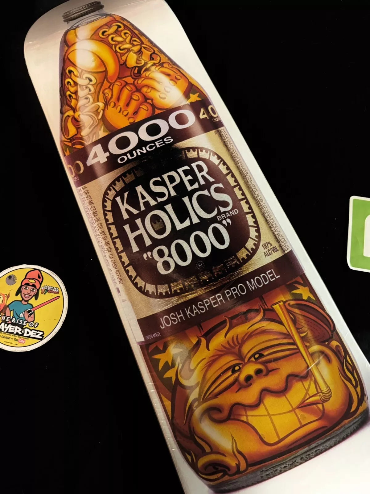 Juiced Josh Kasper Kasperholics Bottle Reaper Blind Skateboard Deck