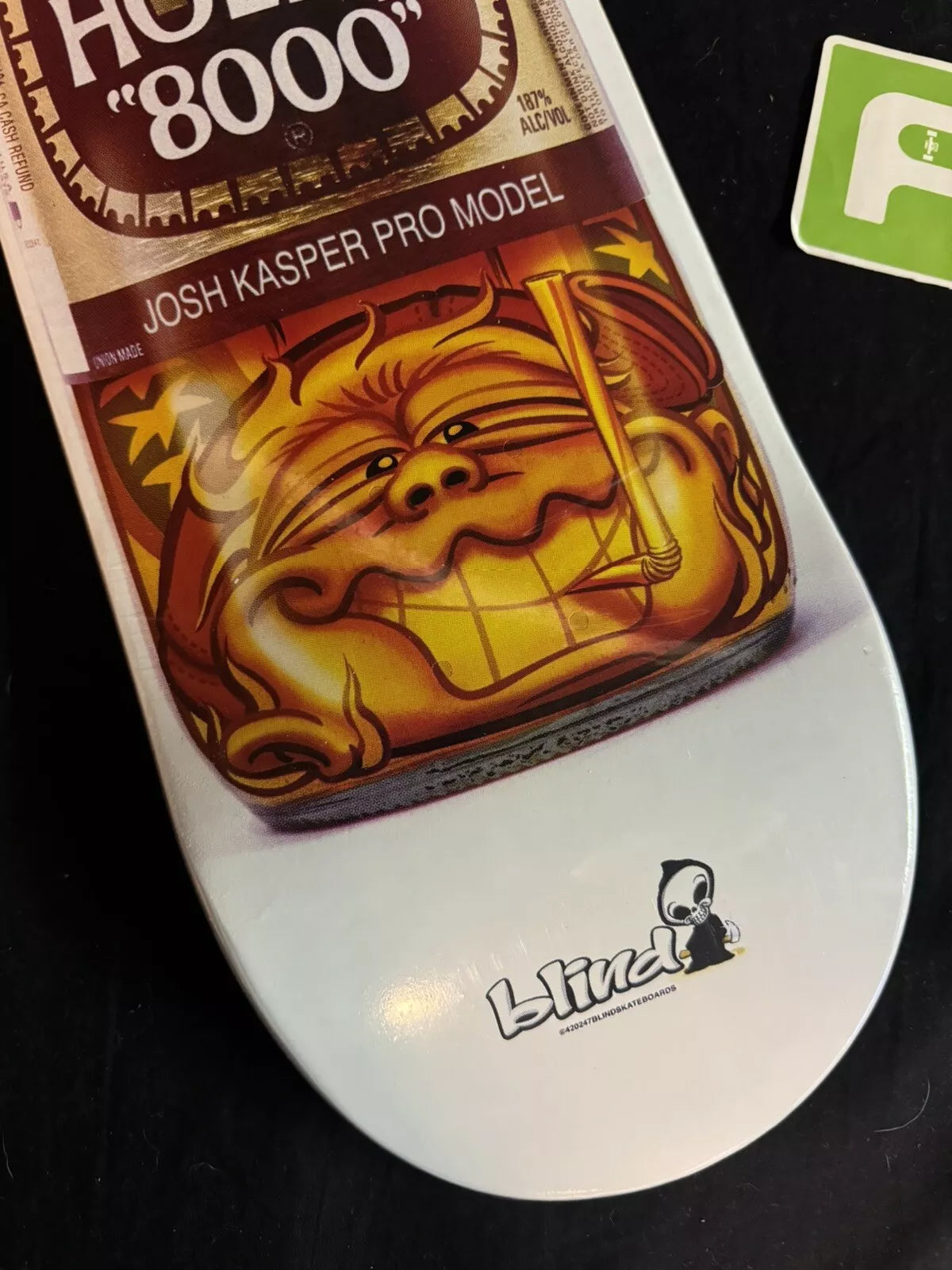 Juiced Josh Kasper Kasperholics Bottle Reaper Blind Skateboard Deck