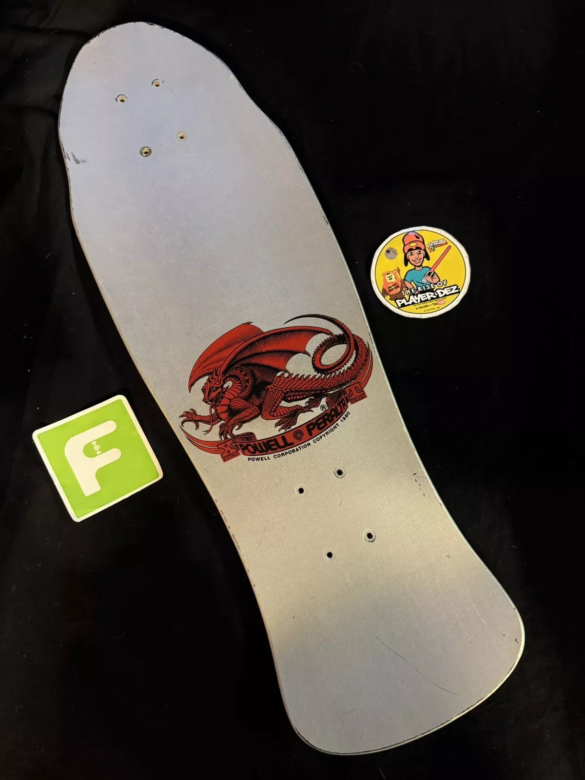 Vintage Steve Caballero Signed 1987 Autographed Skateboard Deck Powell Peralta Bonite XT