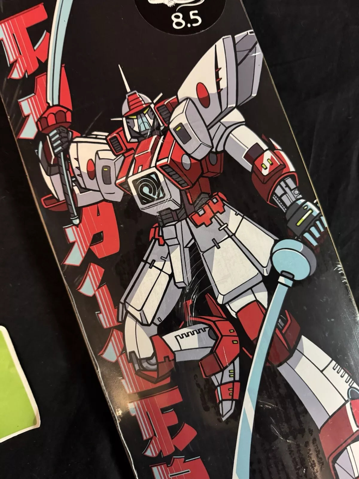 Steve Caballero Signed Gundam Wing Autographed Skateboard Deck Black Powell Peralta