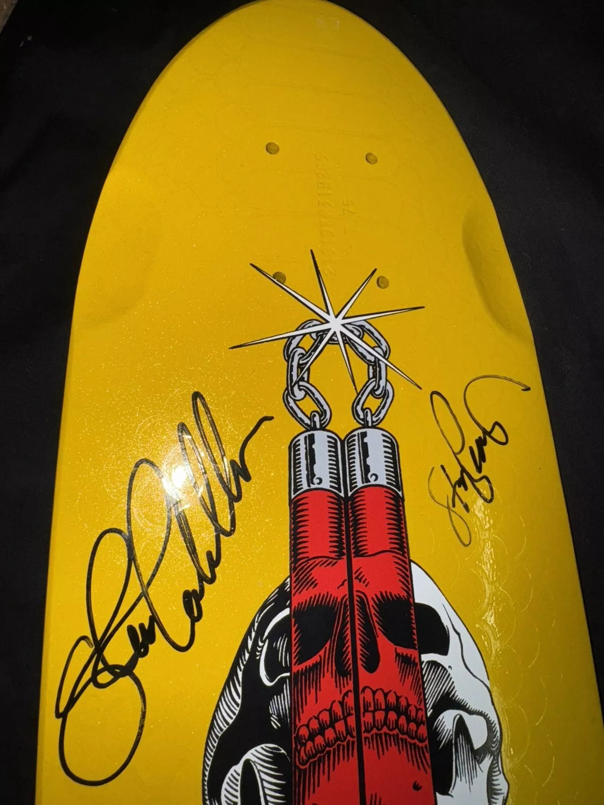 Steve Caballero Signed Mike McGill Autographed Powell Peralta Bruce Lee Dragon Skateboard Deck