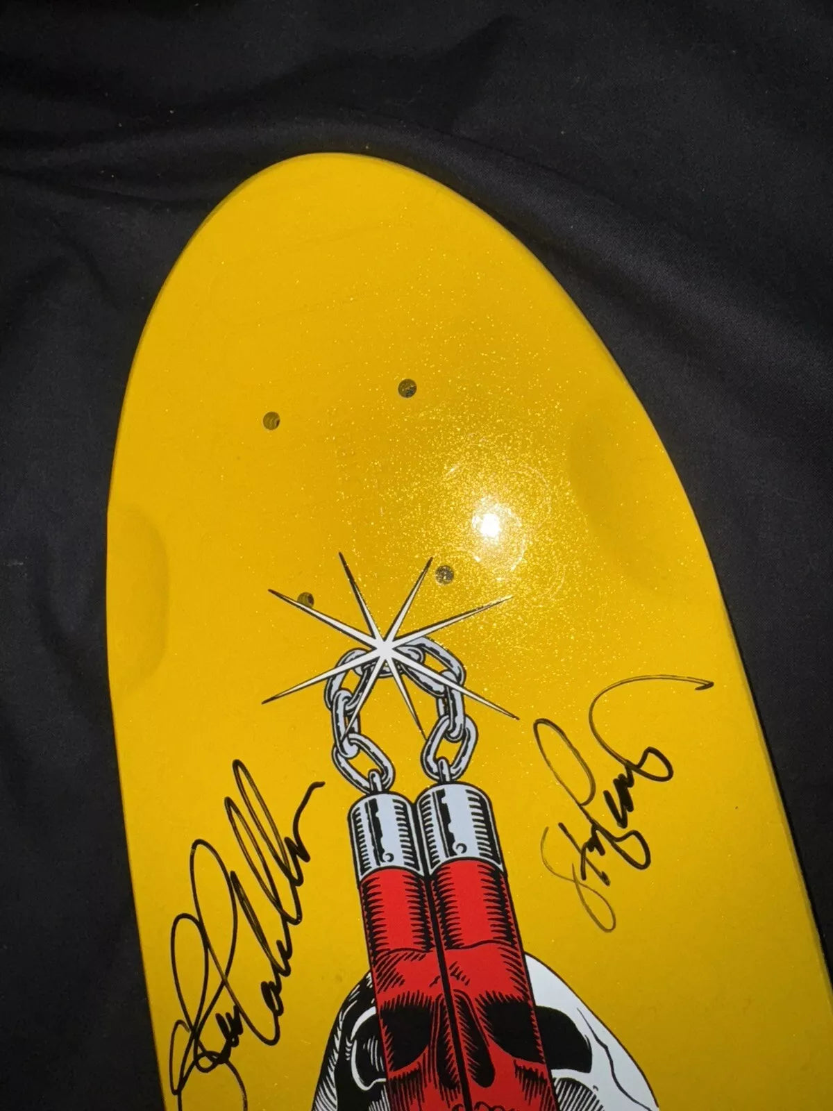 Steve Caballero Signed Mike McGill Autographed Powell Peralta Bruce Lee Dragon Skateboard Deck