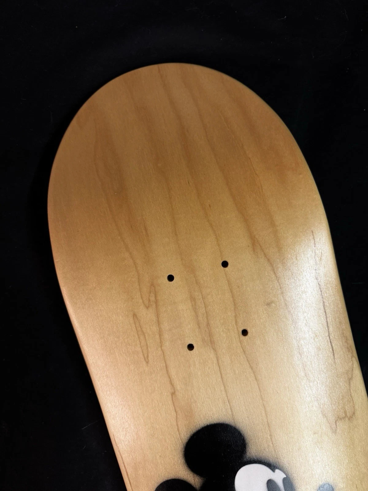 Jim Greco Signed Mickey Mouse Autographed Skateboard Deck Natural Hammers Sprayed
