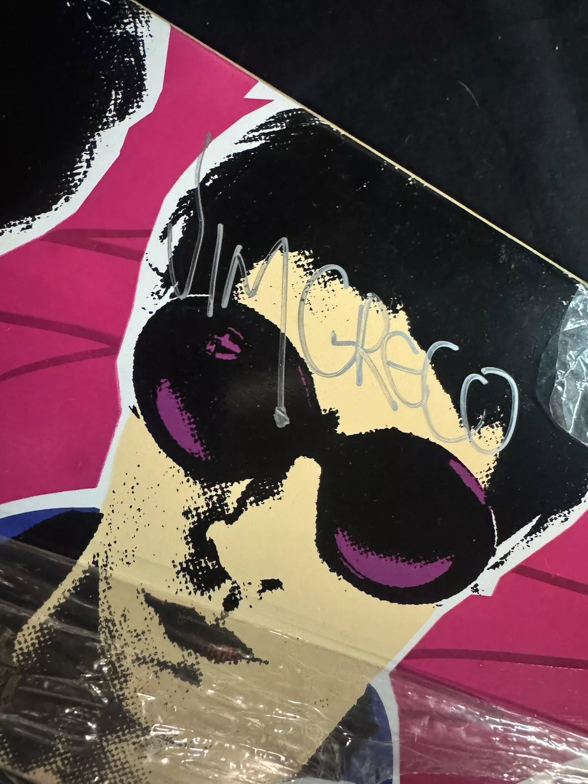 Jim Greco Signed Pop Art Baker Autographed Skateboard Deck
