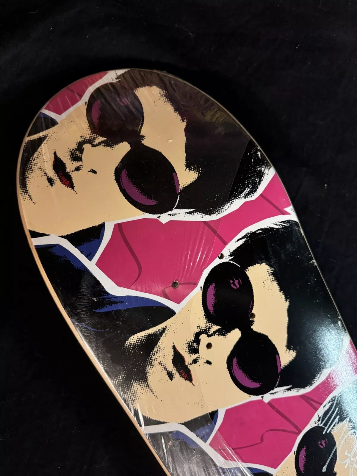 Jim Greco Signed Pop Art Baker Autographed Skateboard Deck