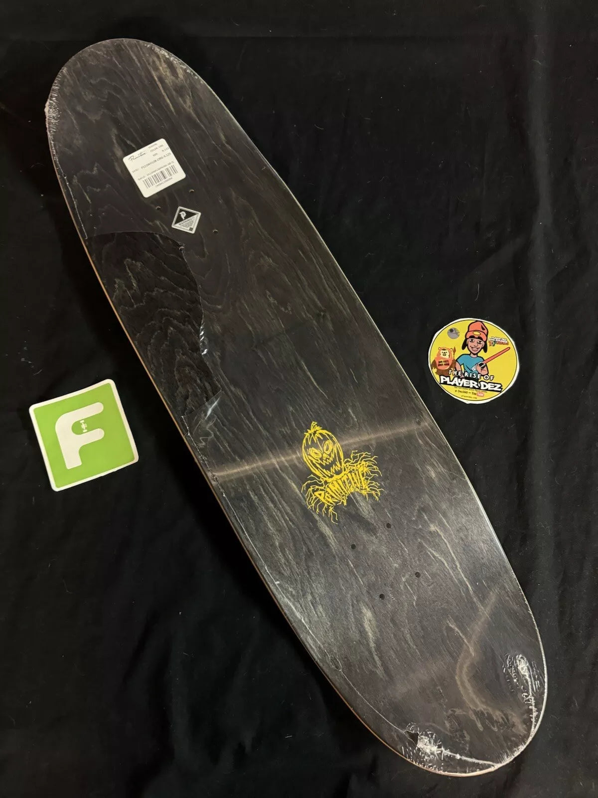 Franky Villani Signed Primitive FOS Pumpking Autographed Skateboard Deck Halloween Egg