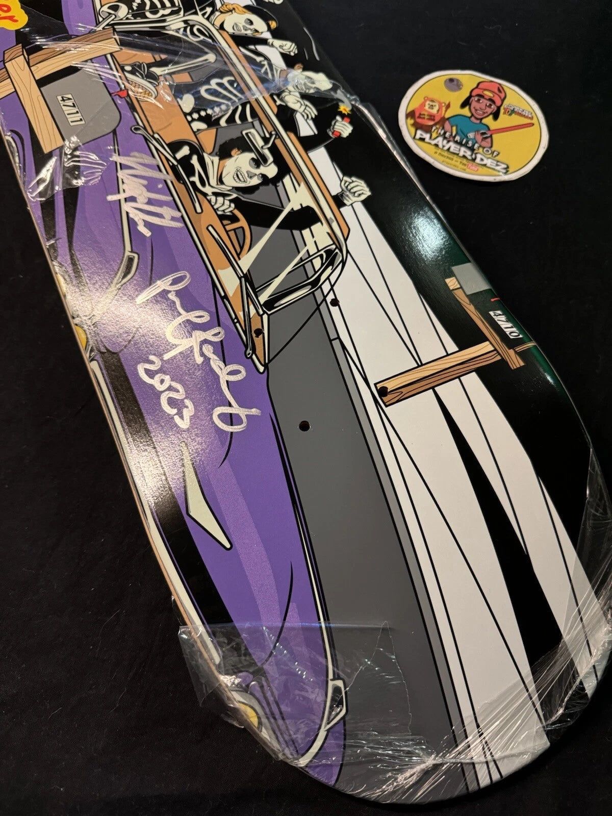 Paul Rodriguez Signed Cobra Kai Prod Karate Kid Primitive Autographed Skateboard Deck