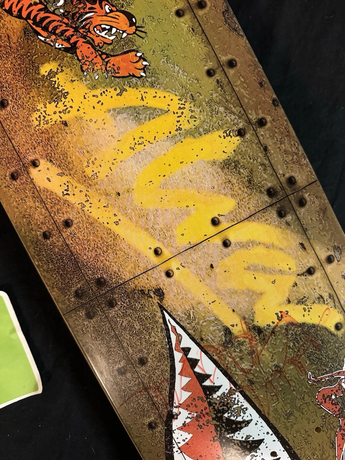 Signed Tony Alva Shark Missile Bomb Autographed Skateboard Deck