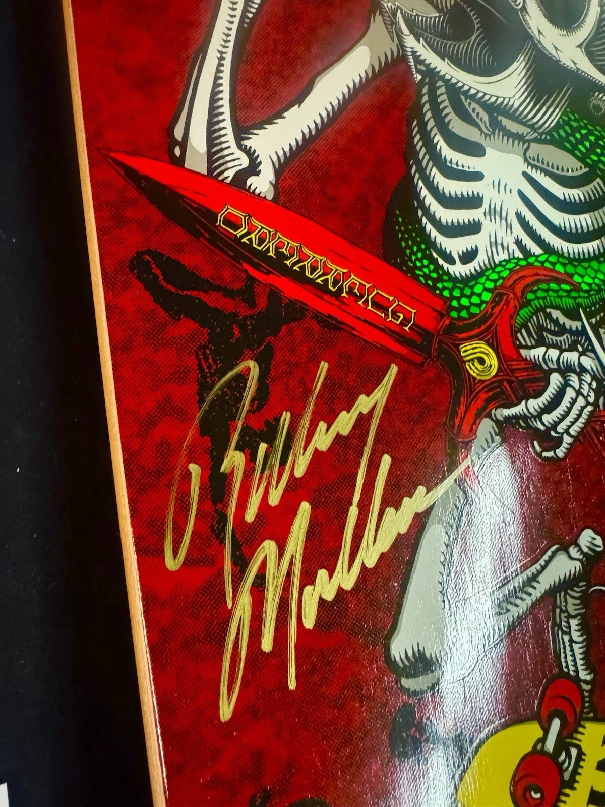 Team Signed Bones Brigade Rodney Mullen Tony Hawk Experience Skateboard Deck COA