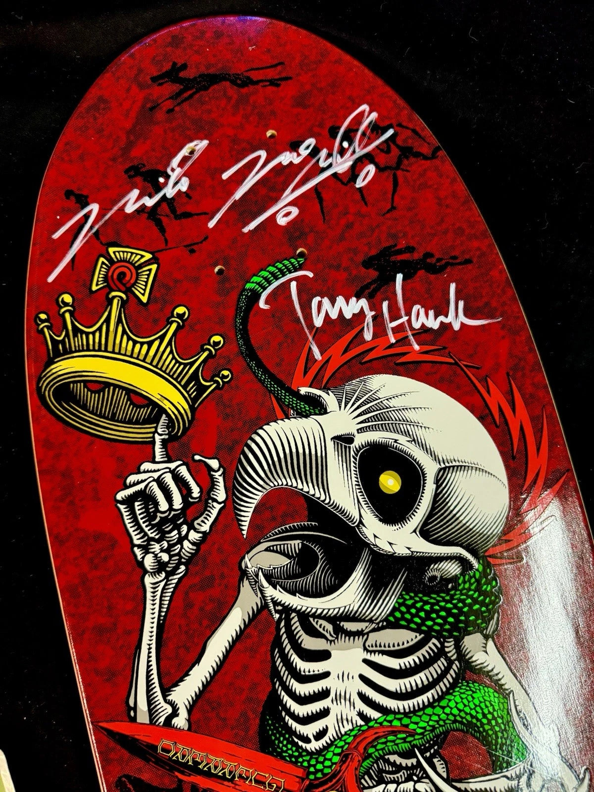 Team Signed Bones Brigade Rodney Mullen Tony Hawk Experience Skateboard Deck COA