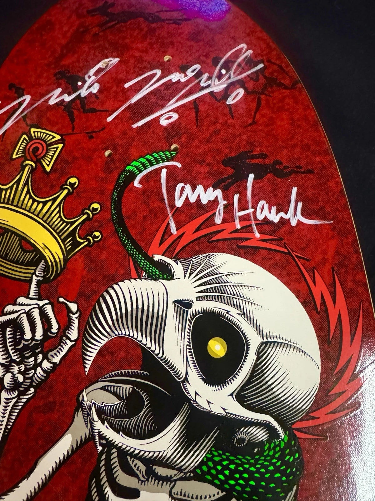 Team Signed Bones Brigade Rodney Mullen Tony Hawk Experience Skateboard Deck COA