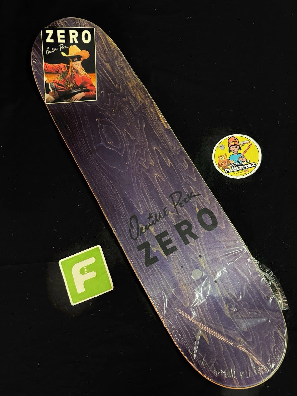 Signed Orville Peck Limited Edition Zero Autographed Skateboard Deck