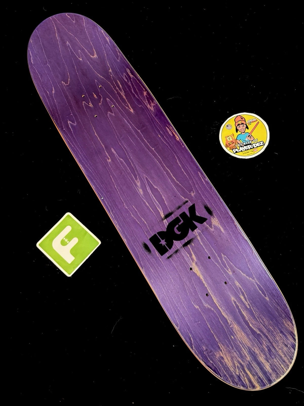 Signed Stevie Williams Caged Dog DGK Skateboard Deck Dirty Ghetto Kids