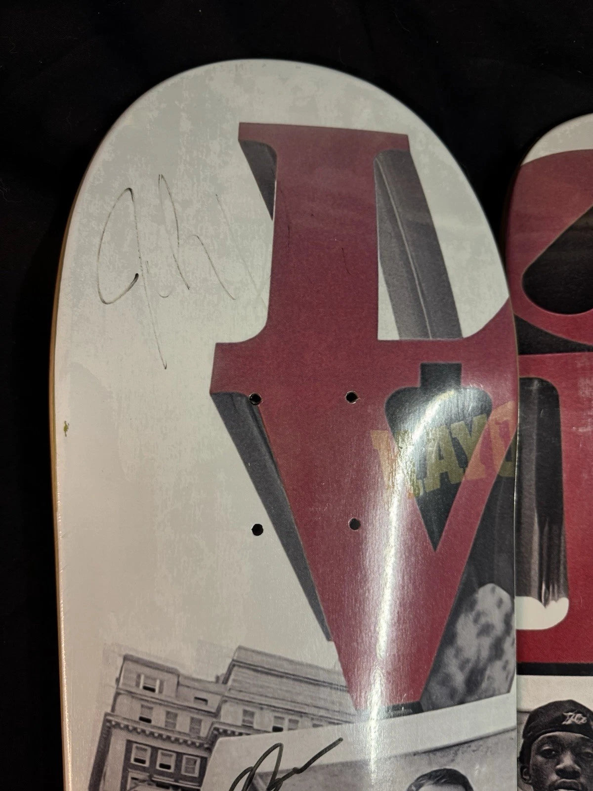 Signed Set Stevie Williams Blabac Josh Kalis Love Park DGK Autographed Skateboard Decks
