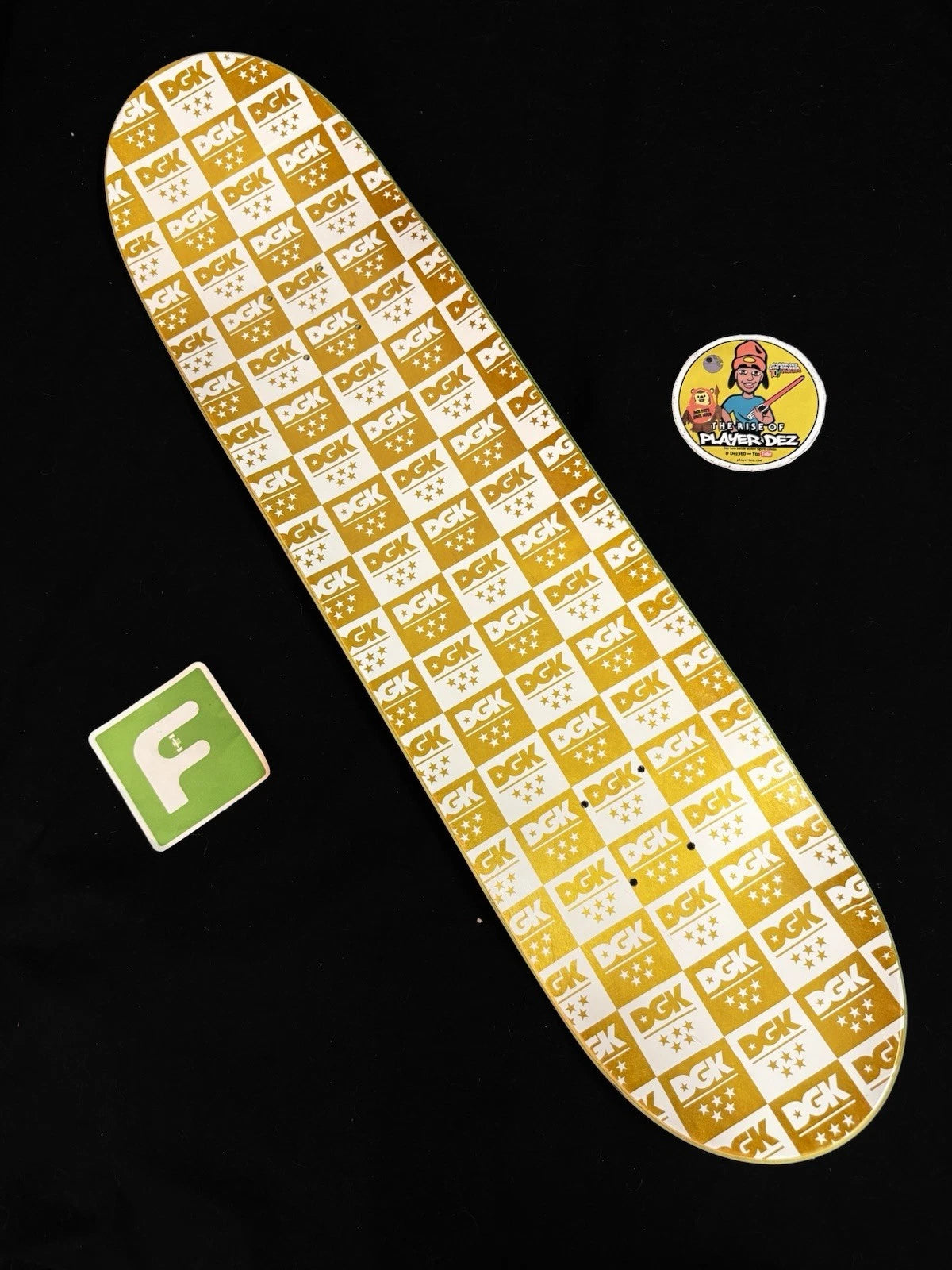 Signed Stevie Williams DGK Iced Out Grenade Autographed Skateboard Deck