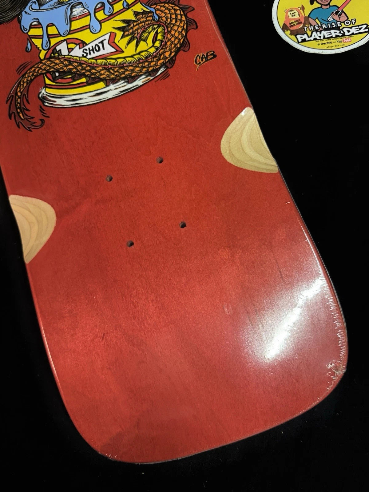 Signed Steve Caballero Pinstriper Artist Series Autographed Skateboard Deck