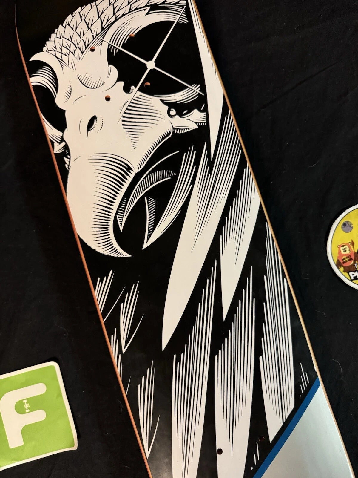 Signed Tony Hawk Birdhouse Falcon Wings Bones Autographed Skateboard Deck