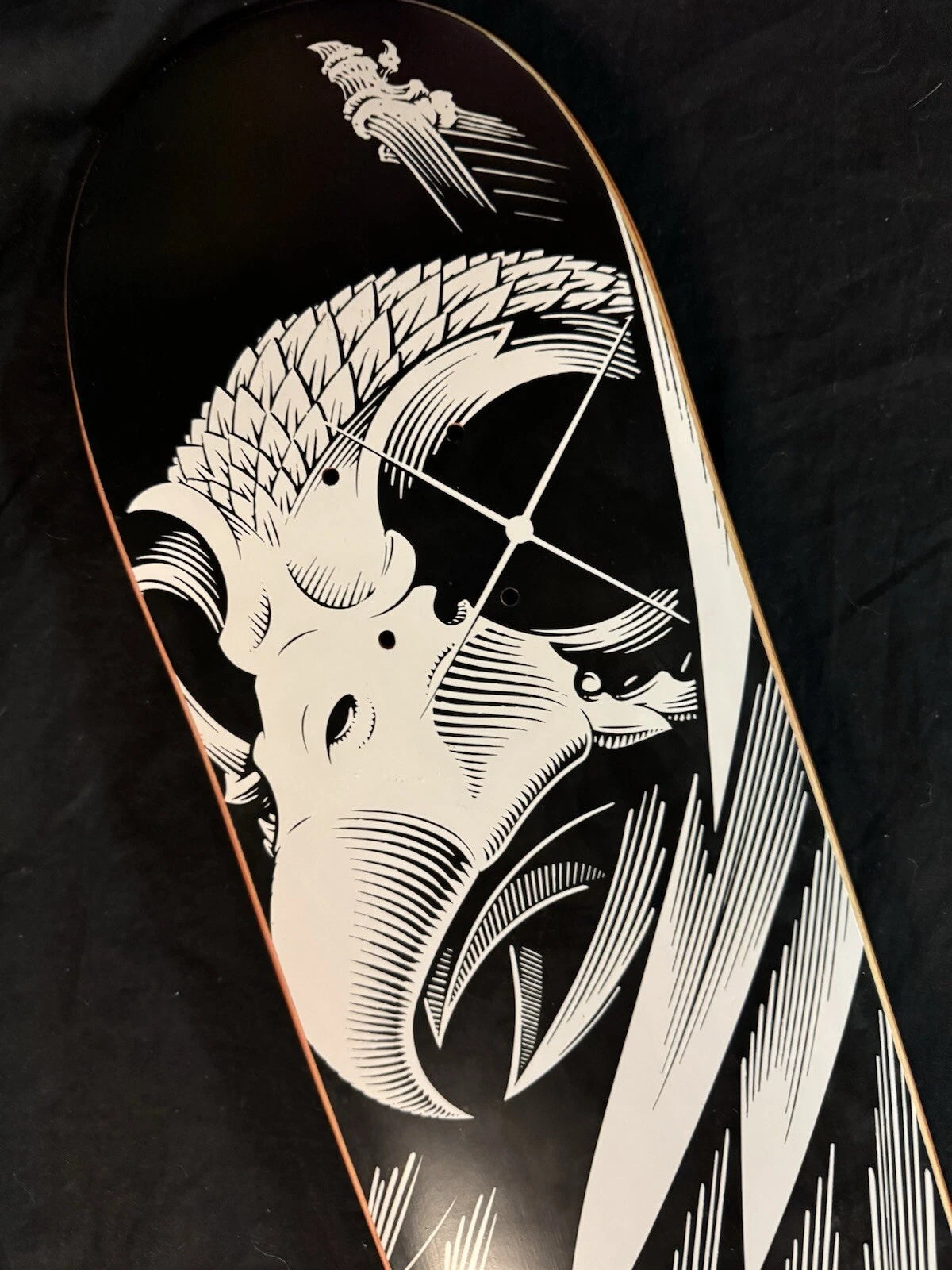 Signed Tony Hawk Birdhouse Falcon Wings Bones Autographed Skateboard Deck