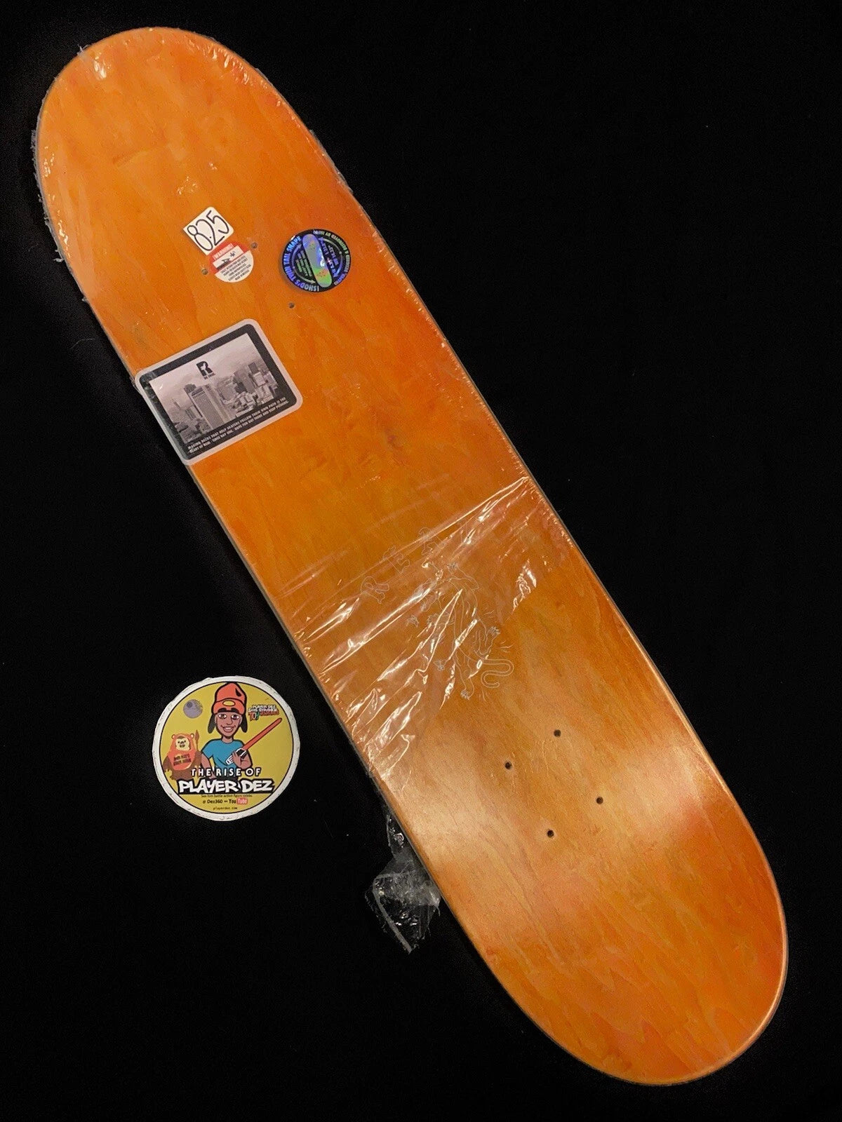 Signed Ishod Wair Gold Foil Cat Scratch Twin Tail Autographed REAL Skateboard Deck