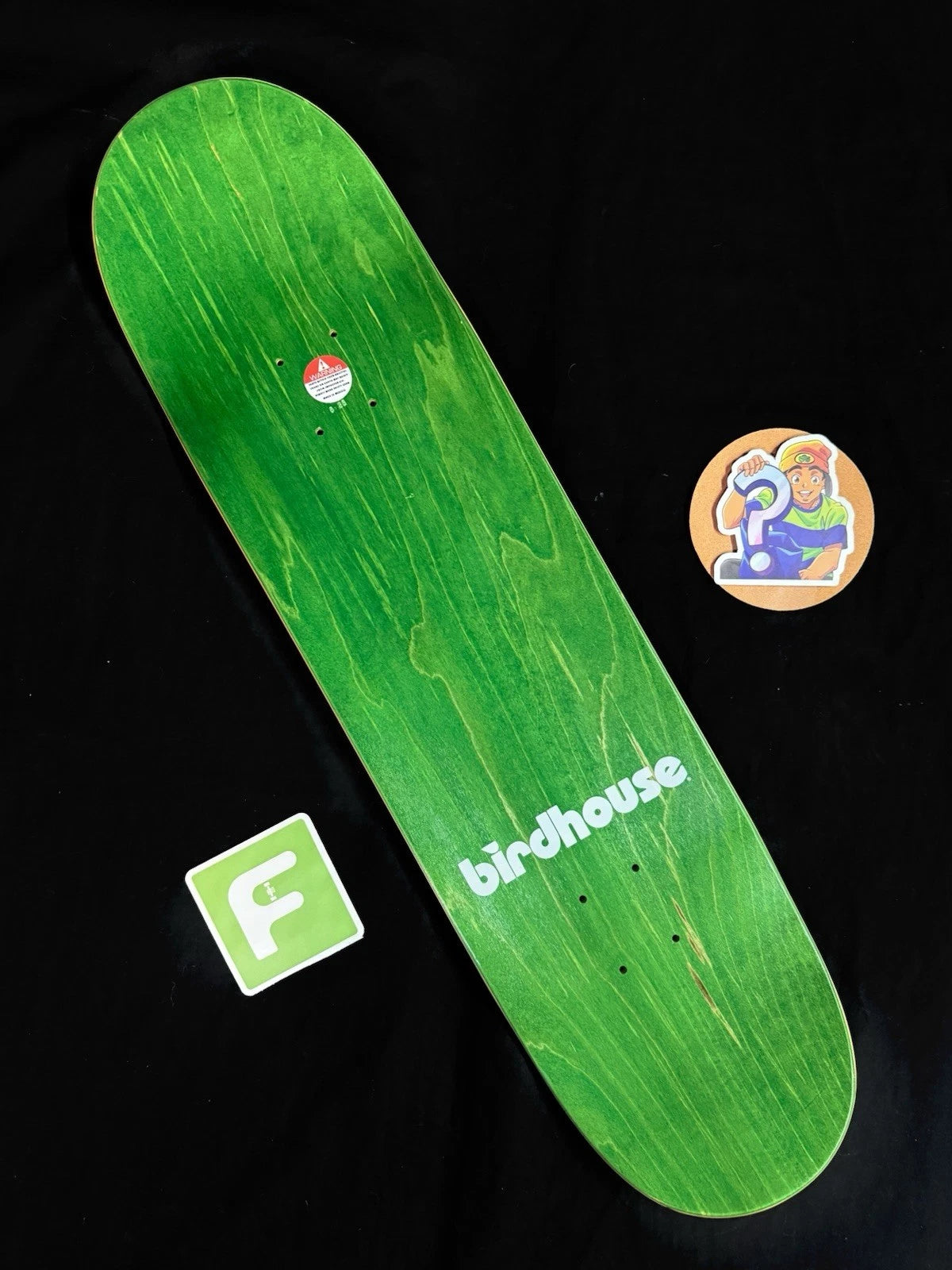 Signed Tony Hawk Falcon 1 Gunmetal Foil Birdhouse Autographed Skateboard Deck