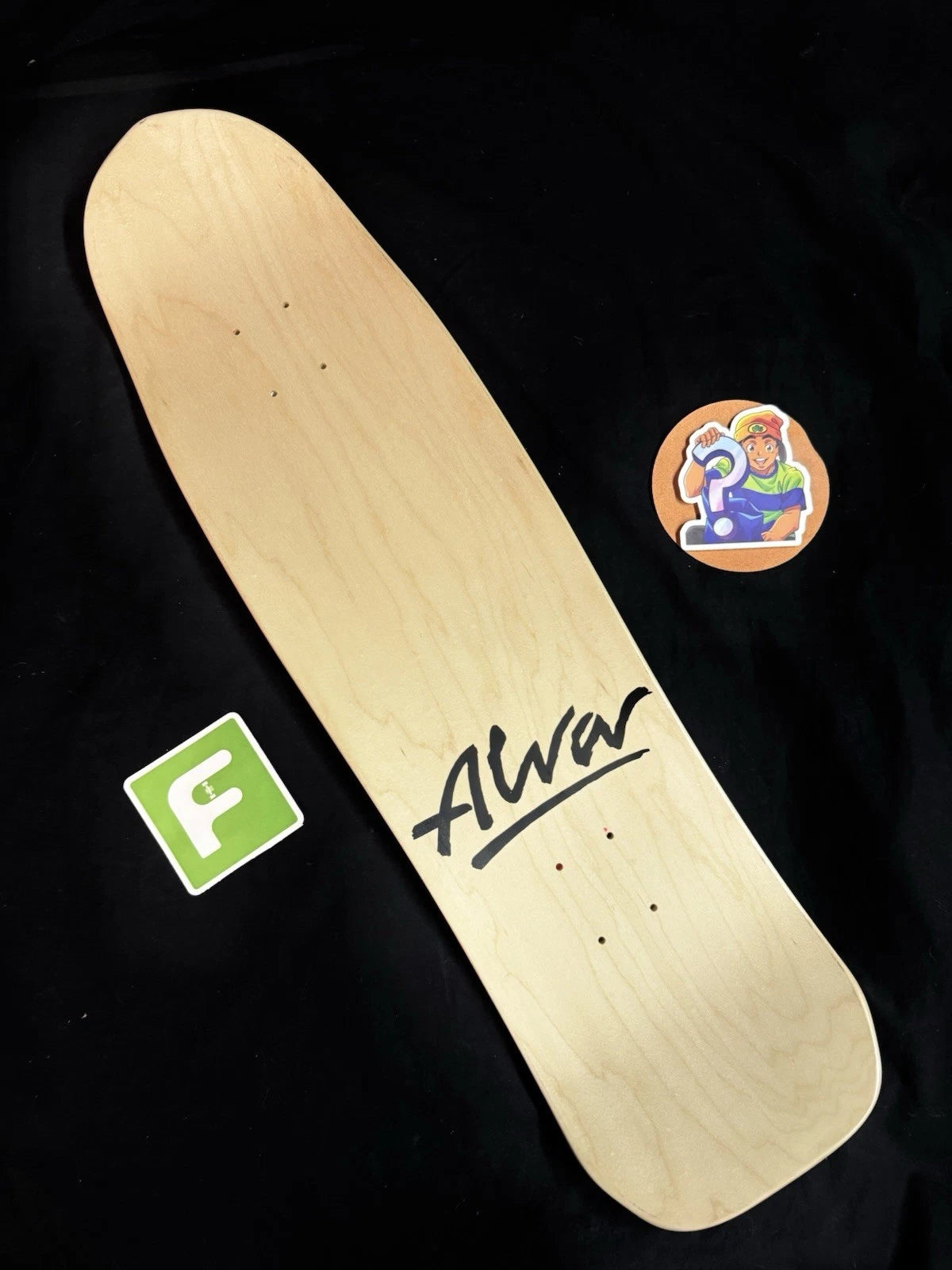 Signed Tony Alva Urban Guerilla Autographed Skateboard Deck Leopard
