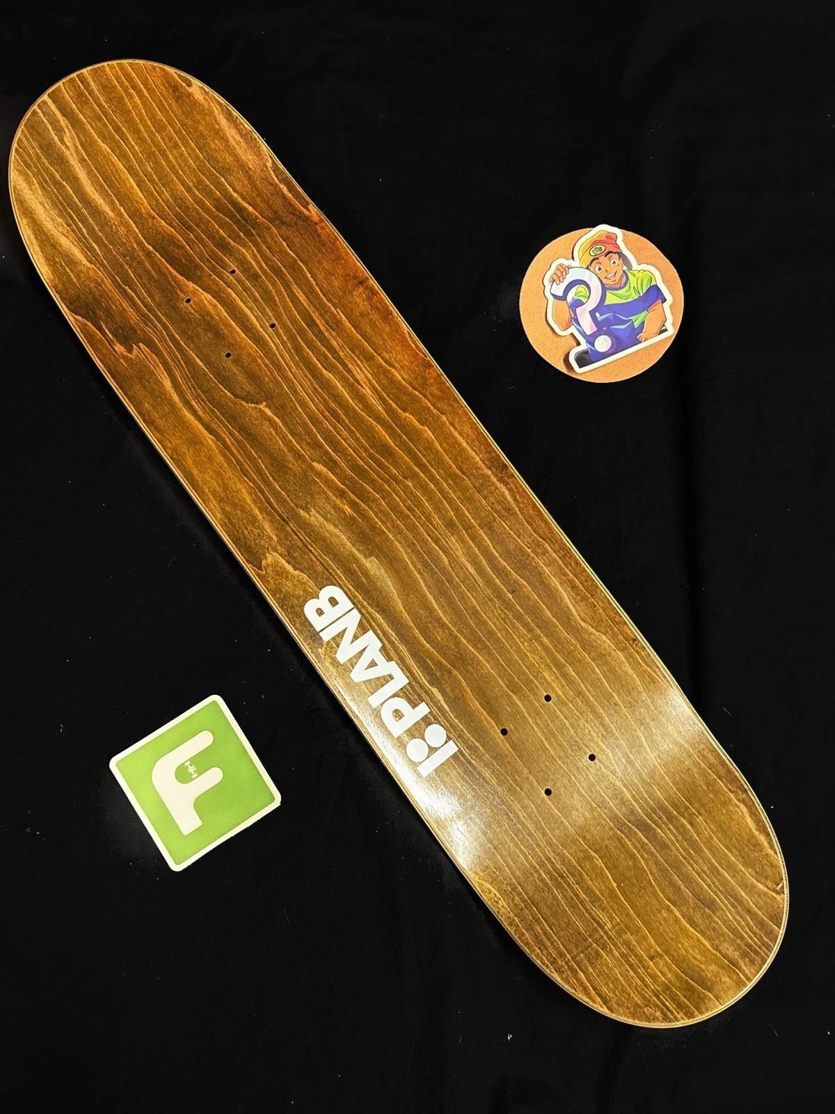 Signed Chris Joslin Foil Cat Scratch Plan B Autographed Skateboard Deck