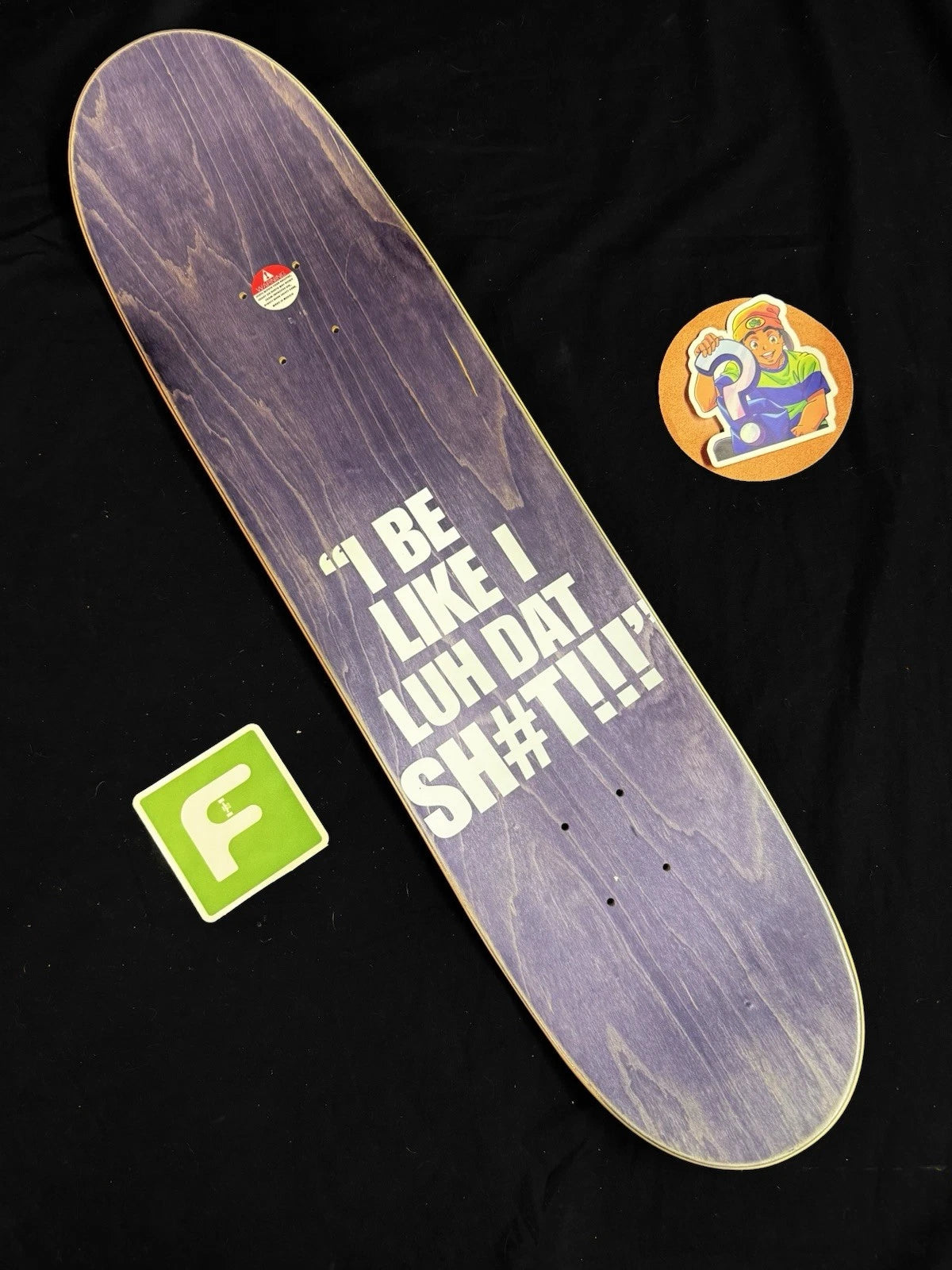 Signed Andrew Reynolds The Goat Autographed Baker Skateboard Deck