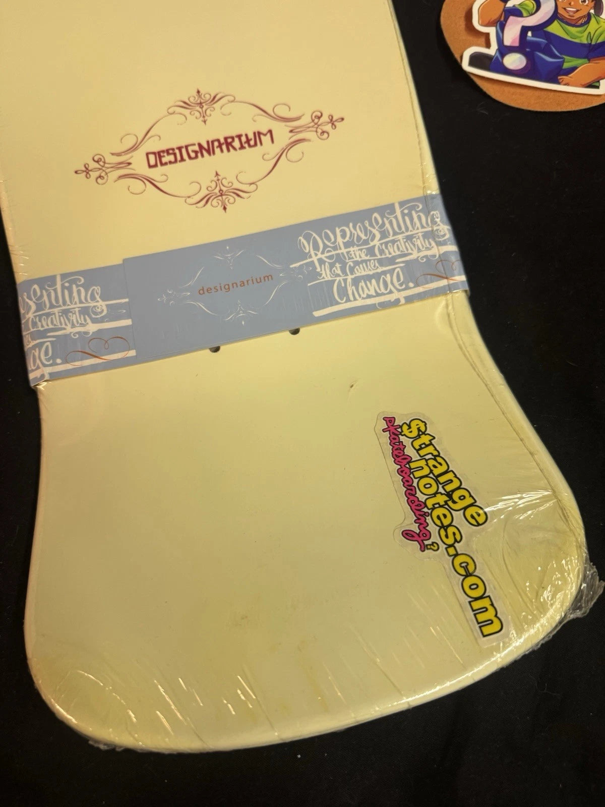 Signed Natas Kaupas Designarium White Panther Autographed Skateboard Deck