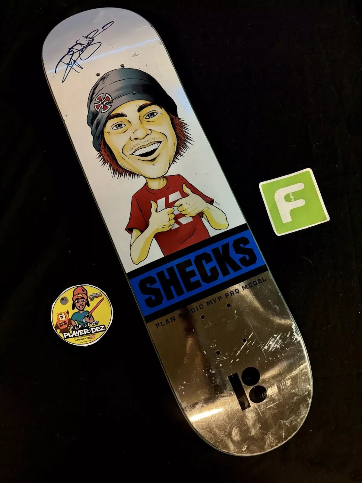 Ryan Sheckler Signed MVP Plan B Foil Pro Model Autographed Ryan Sheckler Signed MVP Plan B Foil Pro Model Autographed