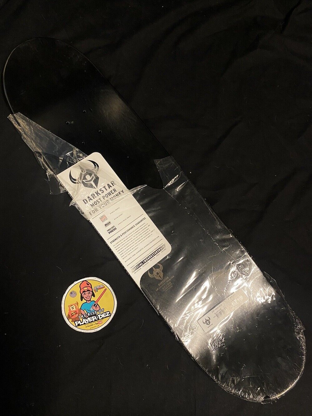 Signed Ryan Decenzo Sunfade Skeleton Darkstar Autographed Skateboard Deck