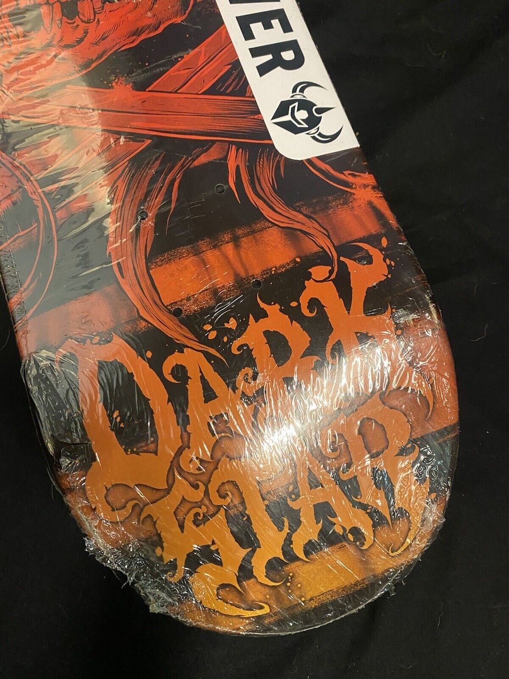 Signed Ryan Decenzo Sunfade Skeleton Darkstar Autographed Skateboard Deck