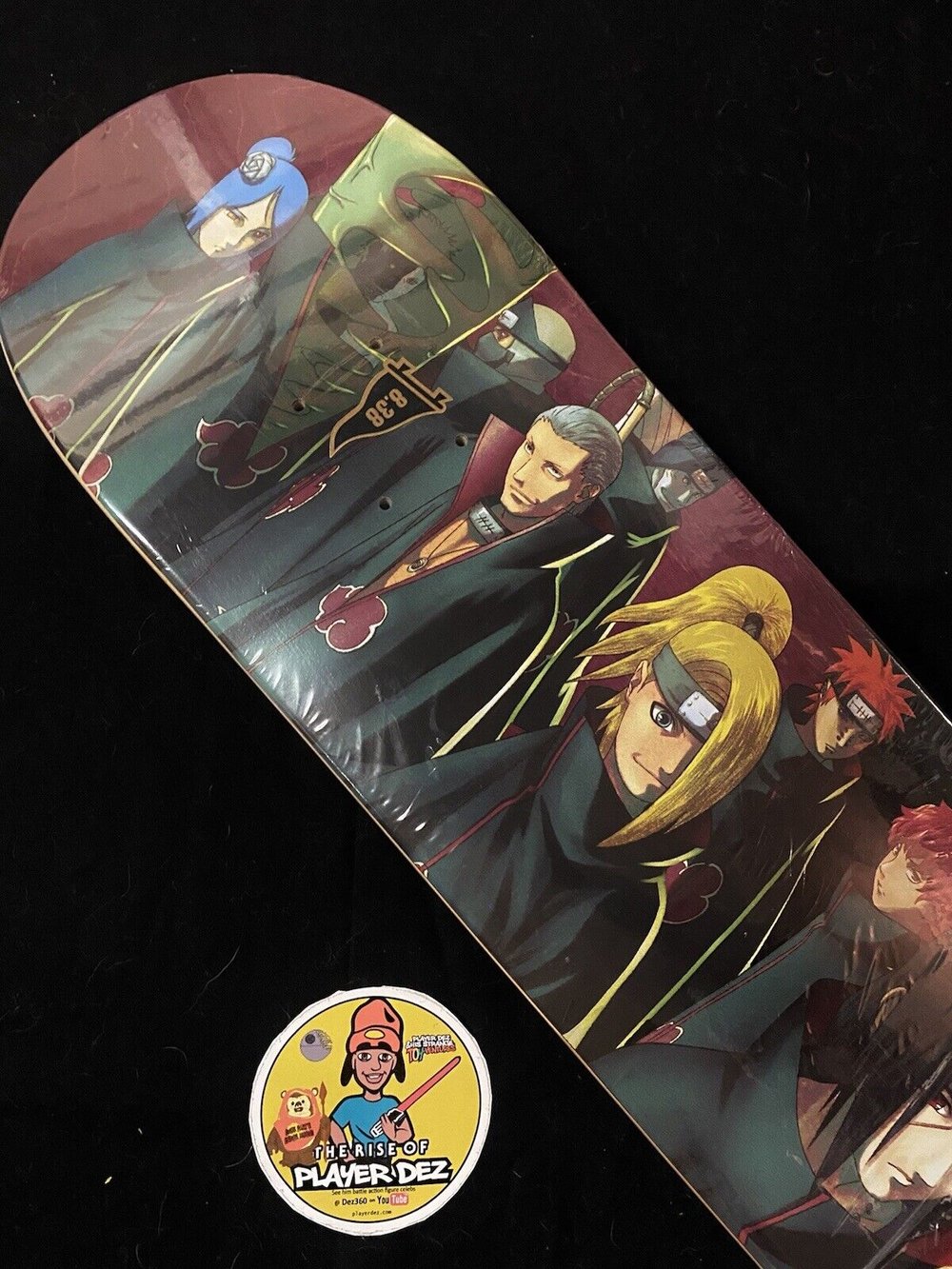 Signed Robert Neal Naruto Criminal Clan Primitive Autographed Skateboard Deck