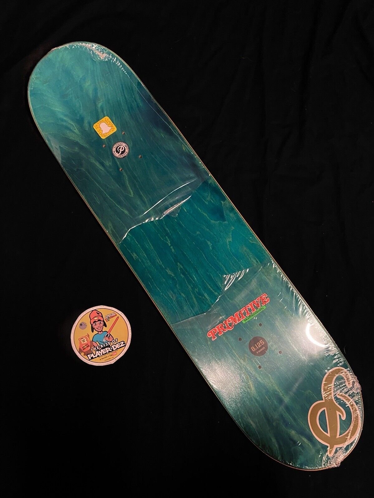 Signed Paul Rodriguez Primitive Autographed Skateboard Deck Santa Naughty Elves