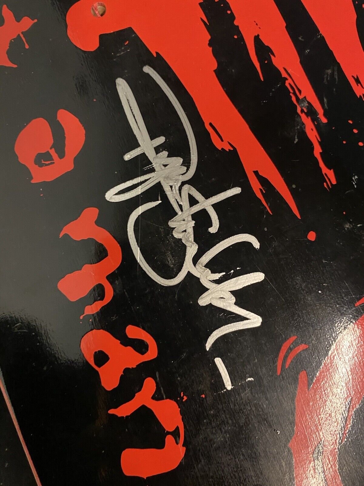 Signed Ryan Sheckler Die Crying Autographed Skateboard Deck Almost A Man